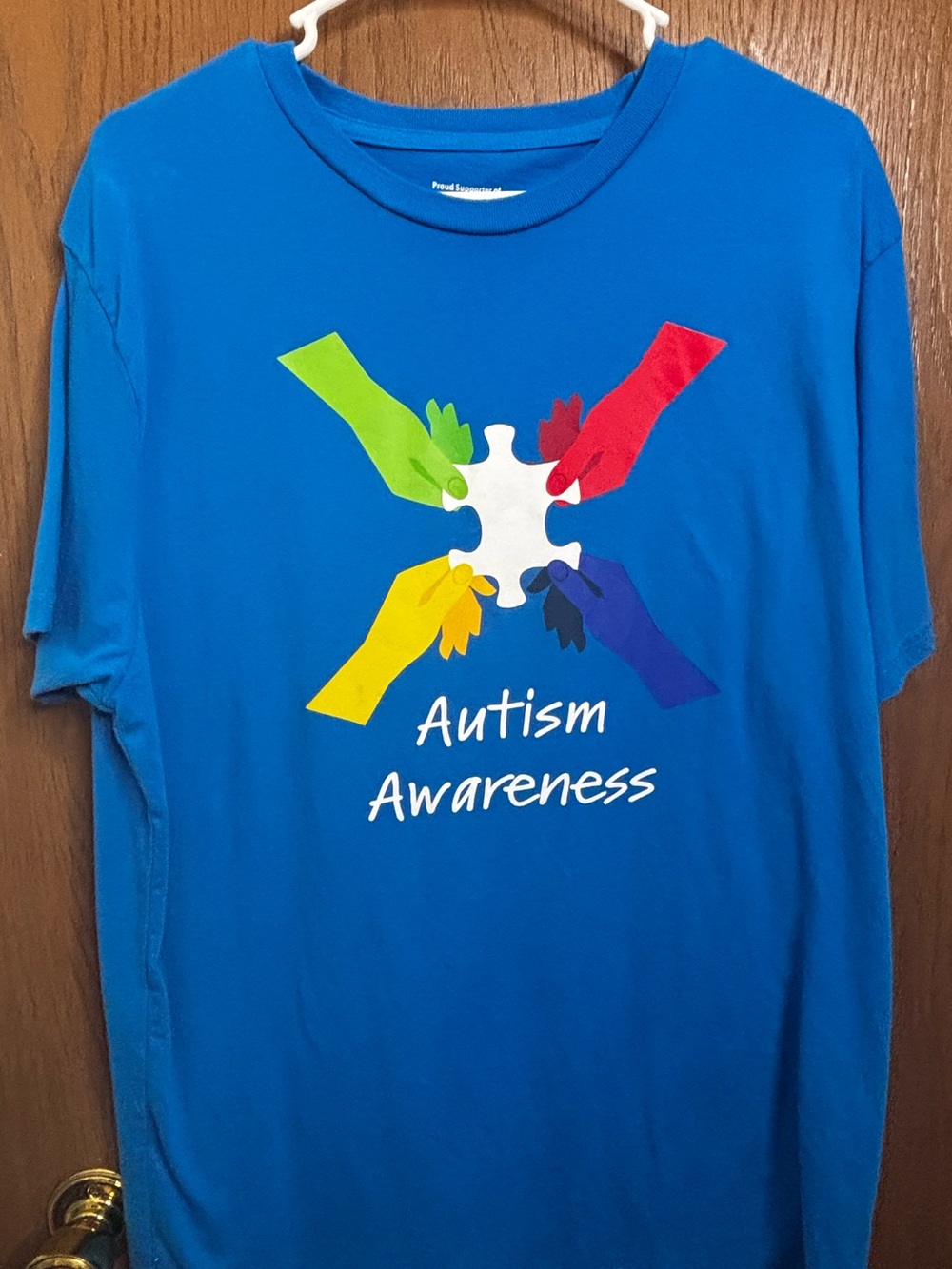 Autism Awareness Short-Sleeve Tee - Blue